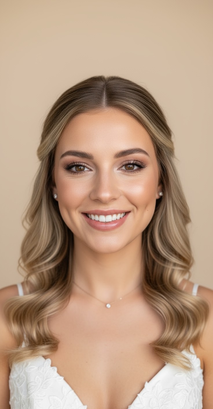 After Hair Curls For Wedding